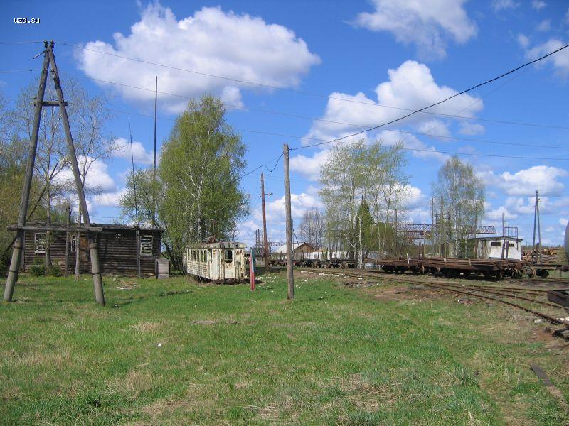 Станция УЖД в Пижме