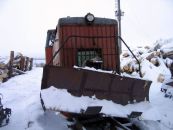 Тепловоз на нижнем складе